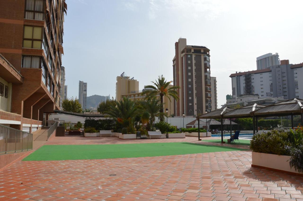 Gemelos2 Loysan Apt. With Pool 베니돔 외부 사진