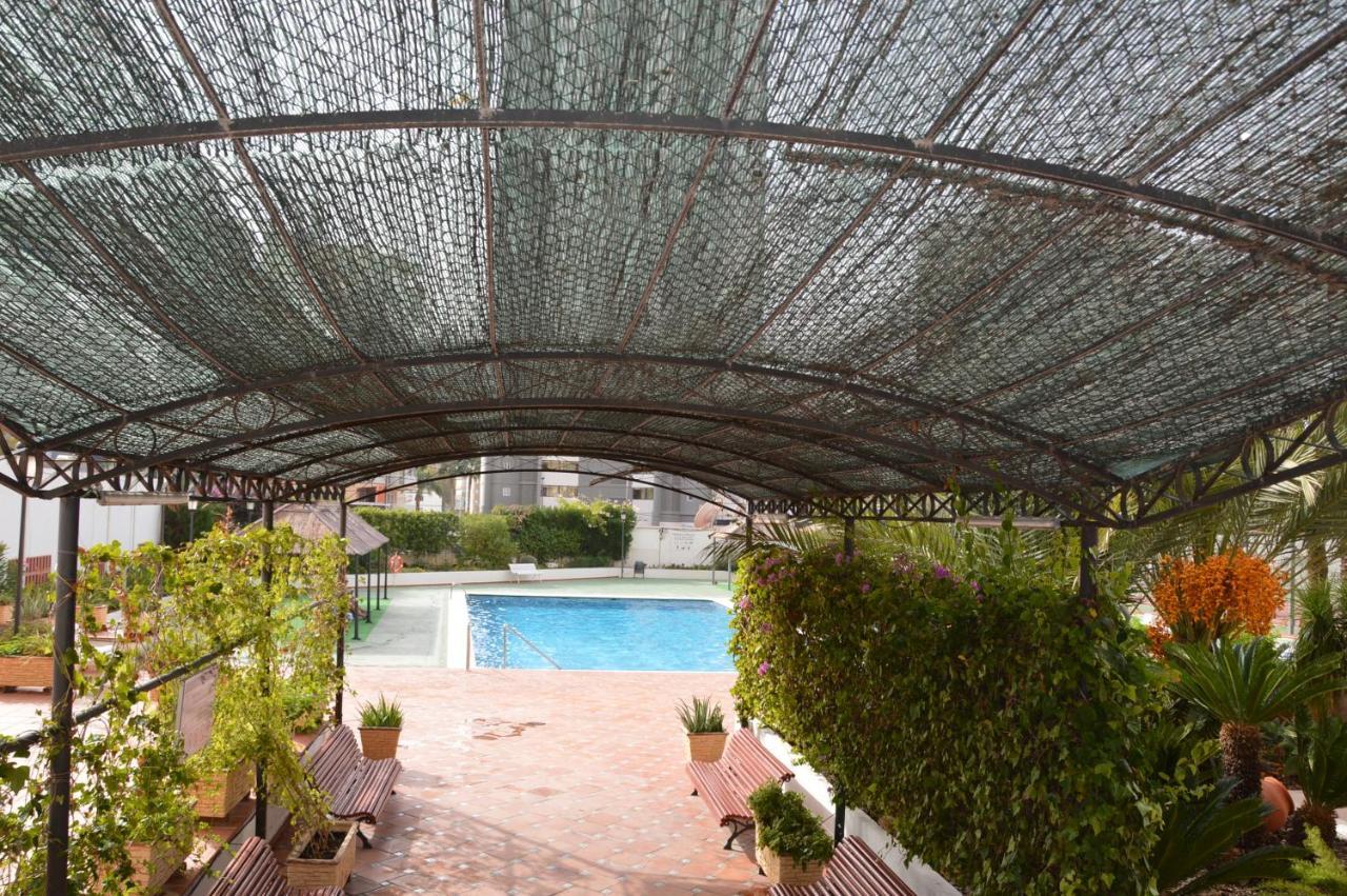 Gemelos2 Loysan Apt. With Pool 베니돔 외부 사진