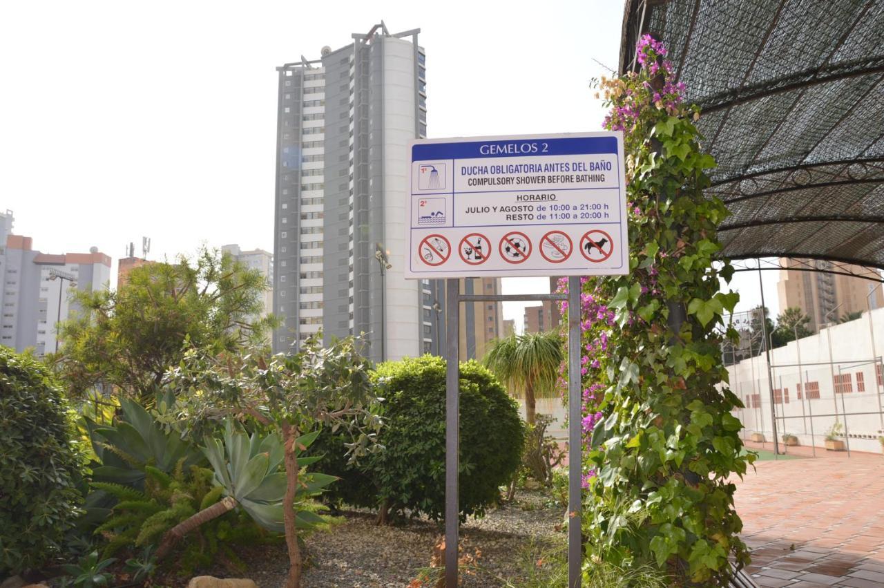 Gemelos2 Loysan Apt. With Pool 베니돔 외부 사진