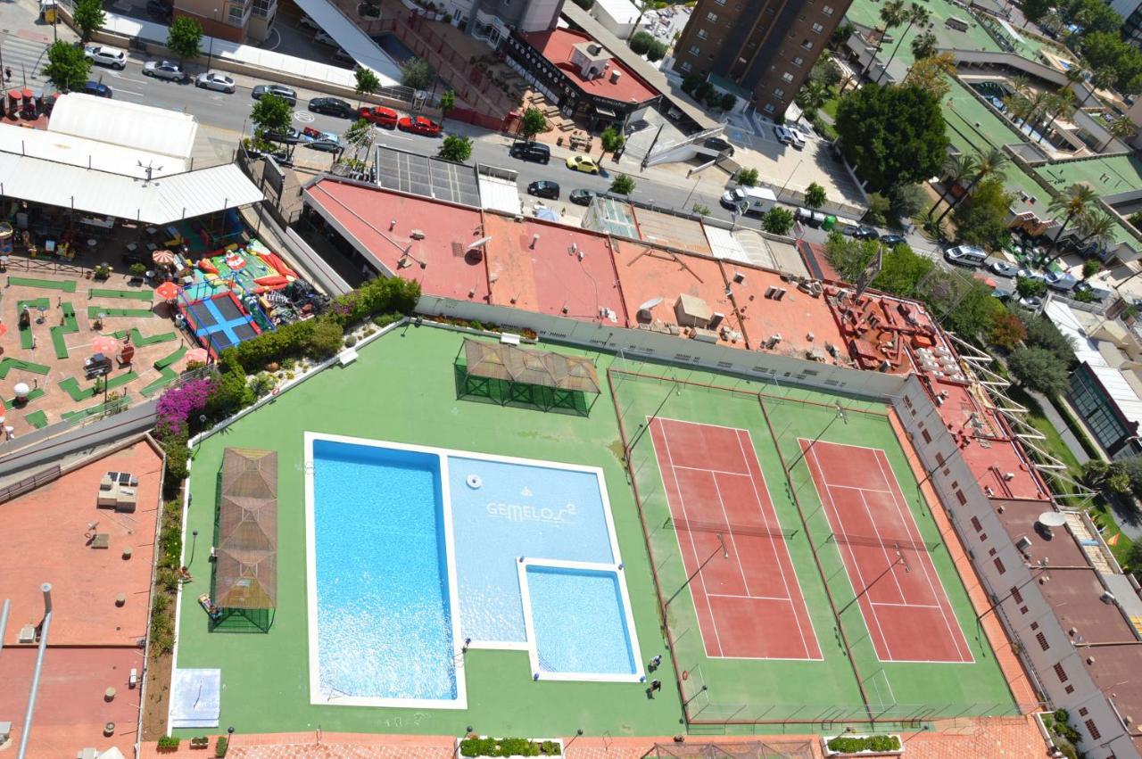 Gemelos2 Loysan Apt. With Pool 베니돔 외부 사진