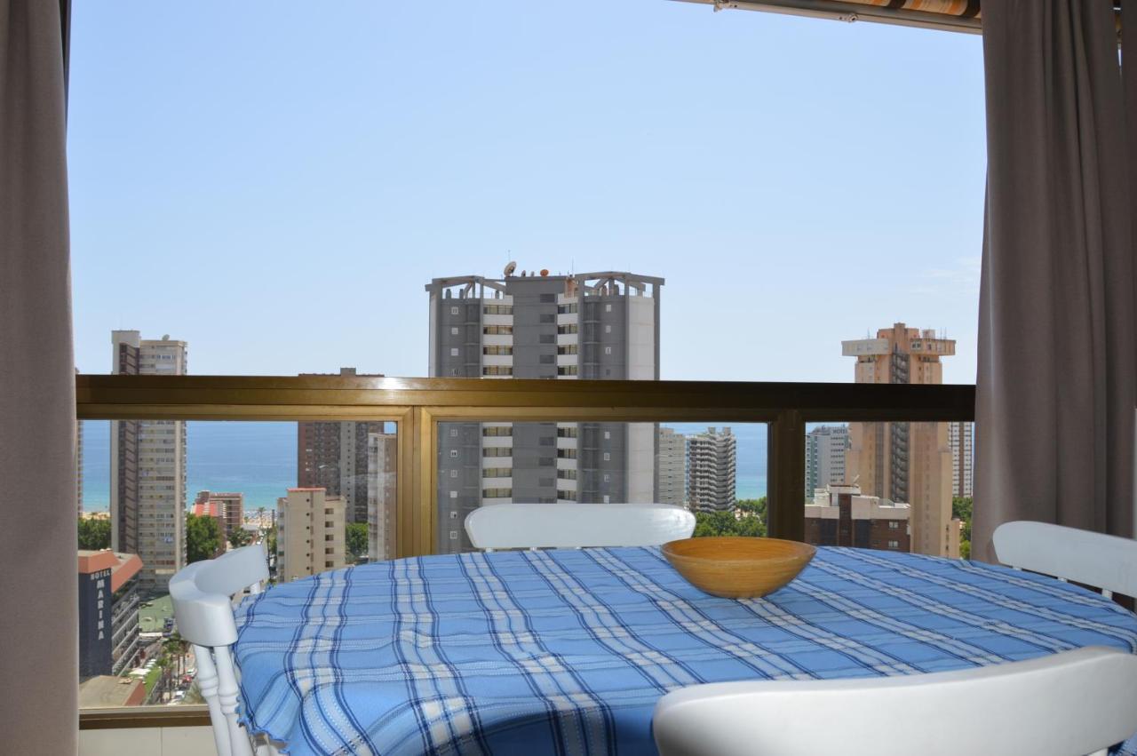 Gemelos2 Loysan Apt. With Pool 베니돔 외부 사진